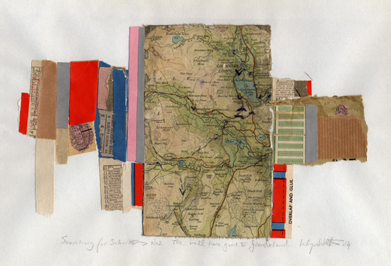 Islwyn Watkins - Searching for Schwitters No.2: The wall has gone to Geordieland - 2004