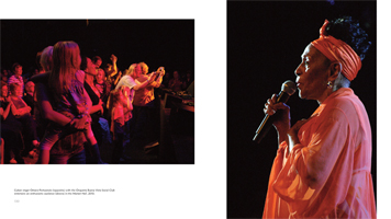 Omara Portuondo and audience - pages 130 and 131